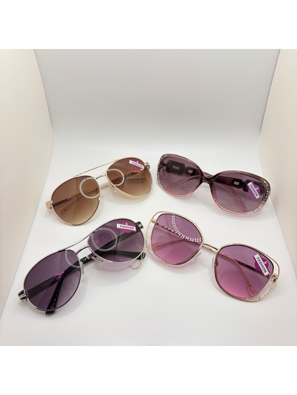 Piranha Women’s Sunglasses Reduced Glare Lens Lot of 4 Different Styles #11